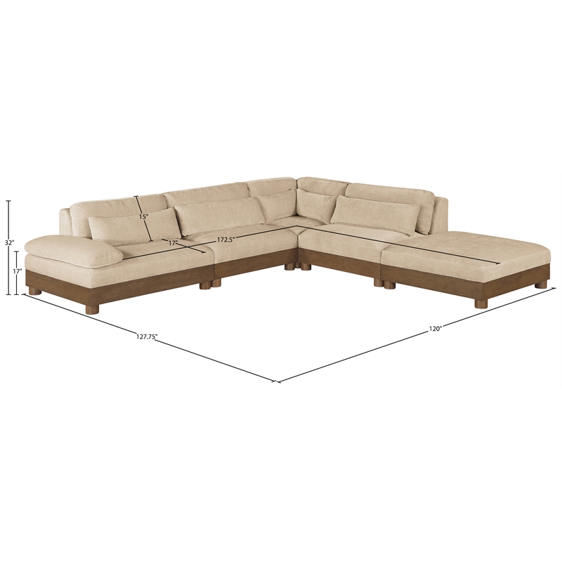 Meridian Furniture Turin 120