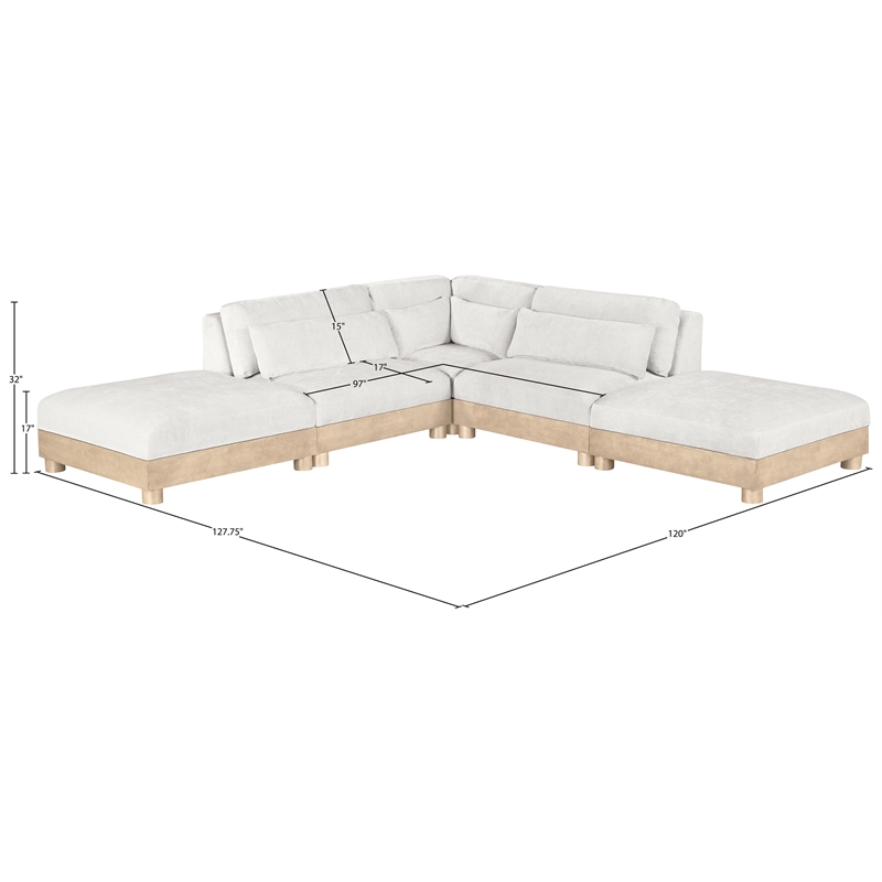 Meridian Furniture Turin 120