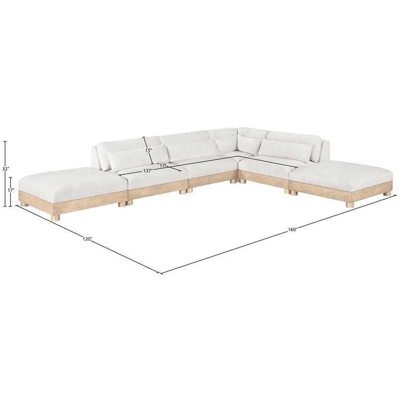 Meridian Furniture Turin 160