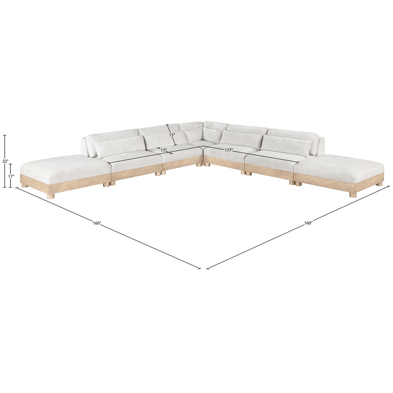 Meridian Furniture Turin 160