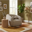 Meridian Furniture Elowen Beige Fabric Upholstered Chair