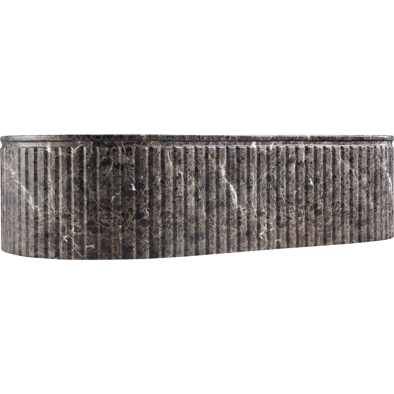 Meridian Furniture Catania Brown Concrete Indoor/Outdoor Coffee Table