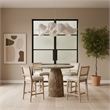Meridian Furniture Venosa Beige Concrete Indoor / Outdoor Counter Height Table