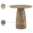 Meridian Furniture Venosa Beige Concrete Indoor / Outdoor Counter Height Table