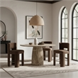Meridian Furniture Venosa Beige Concrete Indoor / Outdoor Bar Table