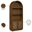 Meridian Furniture Botanical Brown Solid Wood Bookcase