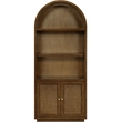 Meridian Furniture Botanical Brown Solid Wood Bookcase
