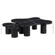 Meridian Furniture Cove Black Oak Veneer And Solid Wood 2pc. Coffee Table
