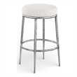 Meridian Furniture Ferro Cream Performance Fabric Upholstered Bar Stool