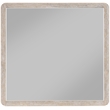 Meridian Furniture Adagio Natural Solid Wood And Oak Veneer Mirror