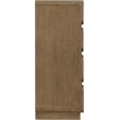 Meridian Furniture Adagio Brown Solid Wood And Oak Veneer Chest