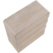 Meridian Furniture Adagio Natural Solid Wood And Oak Veneer Chest