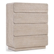 Meridian Furniture Adagio Natural Solid Wood And Oak Veneer Chest