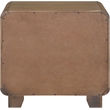 Meridian Furniture Adagio Brown Solid Wood And Oak Veneer Nightstand