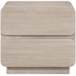 Meridian Furniture Adagio Natural Solid Wood And Oak Veneer Nightstand