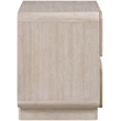 Meridian Furniture Adagio Natural Solid Wood And Oak Veneer Nightstand