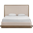 Meridian Furniture Adagio Brown Fabric Upholstered King Bed