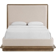 Meridian Furniture Adagio Brown Fabric Upholstered Queen Bed