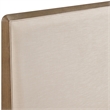 Meridian Furniture Adagio Brown Fabric Upholstered Queen Bed