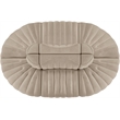 Meridian Furniture Rummi Beige Velvet Performance Fabric 6pc. Modular Sectional