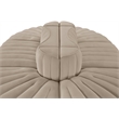 Meridian Furniture Rummi Beige Velvet Performance Fabric 6pc. Modular Sectional