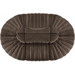 Meridian Furniture Rummi Brown Velvet Performance Fabric 6pc. Modular Sectional