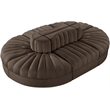 Meridian Furniture Rummi Brown Velvet Performance Fabric 6pc. Modular Sectional
