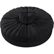 Meridian Furniture Rummi Black Velvet Performance Fabric 4pc. Modular Sofa