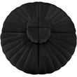 Meridian Furniture Rummi Black Velvet Performance Fabric 4pc. Modular Sofa