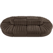 Meridian Furniture Rummi Brown Velvet Performance Fabric 8pc. Modular Sectional