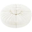 Meridian Furniture Rummi Cream Velvet Performance Fabric 4pc. Modular Sofa