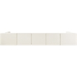 Meridian Furniture Rummi Cream Velvet Performance Fabric 7pc. Modular Sectional