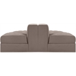 Meridian Furniture Rummi Taupe Velvet Performance Fabric 2pc. Modular Loveseat