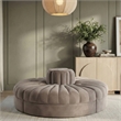 Meridian Furniture Rummi Taupe Velvet Performance Fabric 4pc. Modular Sofa
