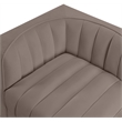 Meridian Furniture Rummi Taupe Velvet Performance Fabric 2pc. Modular Sofa