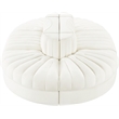 Meridian Furniture Rummi Cream Velvet Performance Fabric 6pc. Modular Sectional