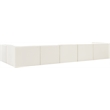 Meridian Furniture Rummi Cream Velvet Performance Fabric 6pc. Modular Sectional
