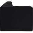Meridian Furniture Rummi Black Velvet Performance Fabric 4pc. Modular Sectional