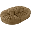 Meridian Furniture Rummi Saddle Velvet Performance Fabric 6pc. Modular Sectional