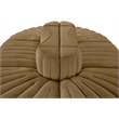 Meridian Furniture Rummi Saddle Velvet Performance Fabric 6pc. Modular Sectional