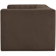 Meridian Furniture Rummi Brown Velvet Performance Fabric 2pc. Modular Sofa