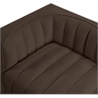 Meridian Furniture Rummi Brown Velvet Performance Fabric 2pc. Modular Sofa