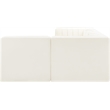 Meridian Furniture Rummi Cream Velvet Performance Fabric 4pc. Modular Sectional