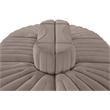 Meridian Furniture Rummi Taupe Velvet Performance Fabric 6pc. Modular Sectional