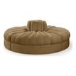 Meridian Furniture Rummi Saddle Velvet Performance Fabric 4pc. Modular Sofa