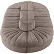 Meridian Furniture Rummi Taupe Velvet Performance Fabric 8pc. Modular Sectional