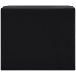Meridian Furniture Rummi Black Velvet Performance Fabric Armless Chair