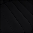 Meridian Furniture Rummi Black Velvet Performance Fabric Armless Chair