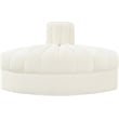 Meridian Furniture Rummi Cream Velvet Performance Fabric Reverse Corner