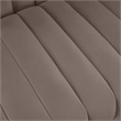 Meridian Furniture Rummi Taupe Velvet Performance Fabric Armless Chair